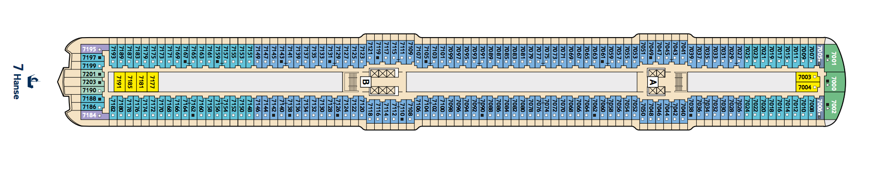 TUI Cruises Mein Schiff 6 Deck Plans Deck 7 Hanse.png